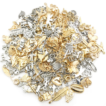 pendant Charms mix collections - Dripping Alloy DIY Bracelet Necklace Earring Key Ring Pendant