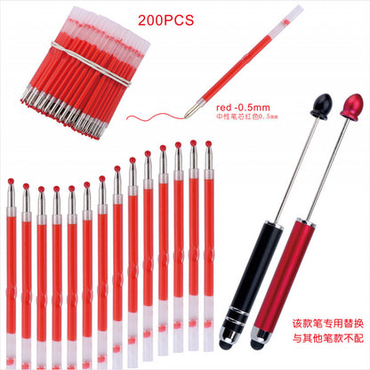Ballpoint pen replacement core, ballpoint pen refill, gel pen refill, touch screen pen replacement core, smooth writing source, manufacturer in stock