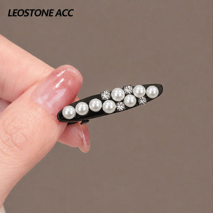 Small bangs clip shredded hairpin side forehead hairpin women's high-end new Korean mini flash diamond hairpin