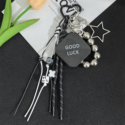 Building blocks, batman, miu, wind lanyard, car pendant, keychain, charm, bag, bag, pendant, cool creative gift woman