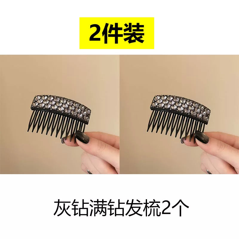Elegant Diamond Inverted Comb for Women, High-End Rhinestone Hair Comb, Loose Hair Organizer, 2026 New Hair Accessory Hairpin