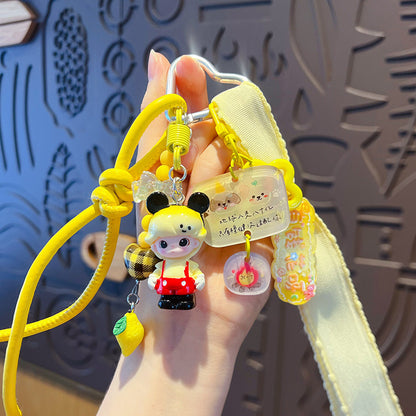 miu is a modi doll bracelet keychain pendant accessories couple DIY bag doll keychain charm wholesale