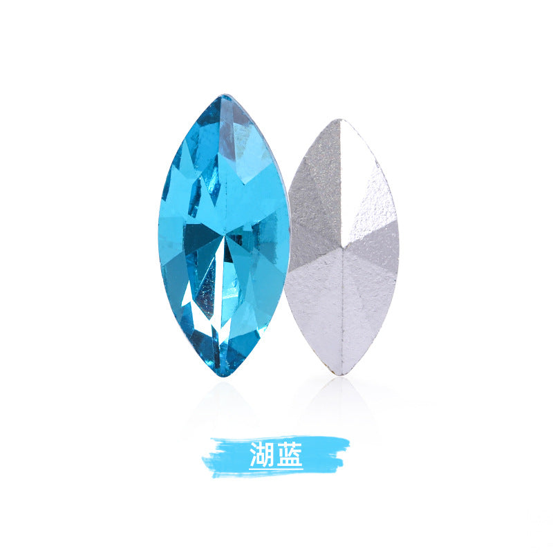 Navette Shape Diamond Rhinestones - Phone Case Perfume Bottle Clothing Crystal Jewelry DIY Accessories