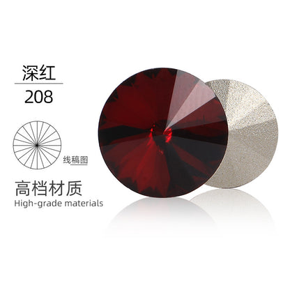 K9 High-End Rhinestone, Satellite, Special-Shaped High-Top Diamond, Wedding Dress, Dress, Crystal Jewelry, Nail Art, Diamond Material, Pointed Bottom Rhinestone