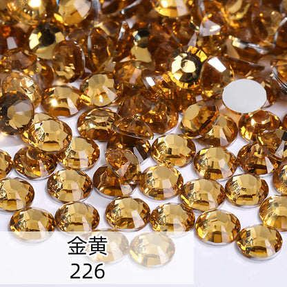Resin Flat Bottom Rhinestones - Super Flash Nail Art Wedding Dress Mobile Phone Case Accessories