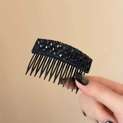 Elegant Diamond Inverted Comb for Women, High-End Rhinestone Hair Comb, Loose Hair Organizer, 2026 New Hair Accessory Hairpin