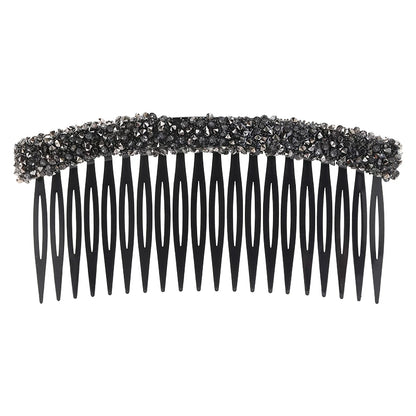 Premium glitter rhinestone hair comb, loose hair management tool, 2026 new toothbrush, bangs inverted comb, elegant hair clip, hair accessory