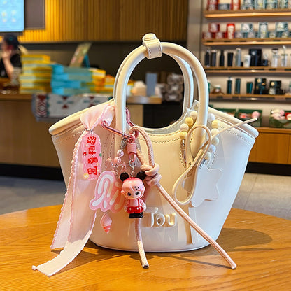 miu is a modi doll bracelet keychain pendant accessories couple DIY bag doll keychain charm wholesale