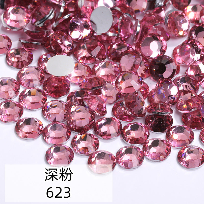 Resin Flat Bottom Rhinestones - Super Flash Nail Art Wedding Dress Mobile Phone Case Accessories