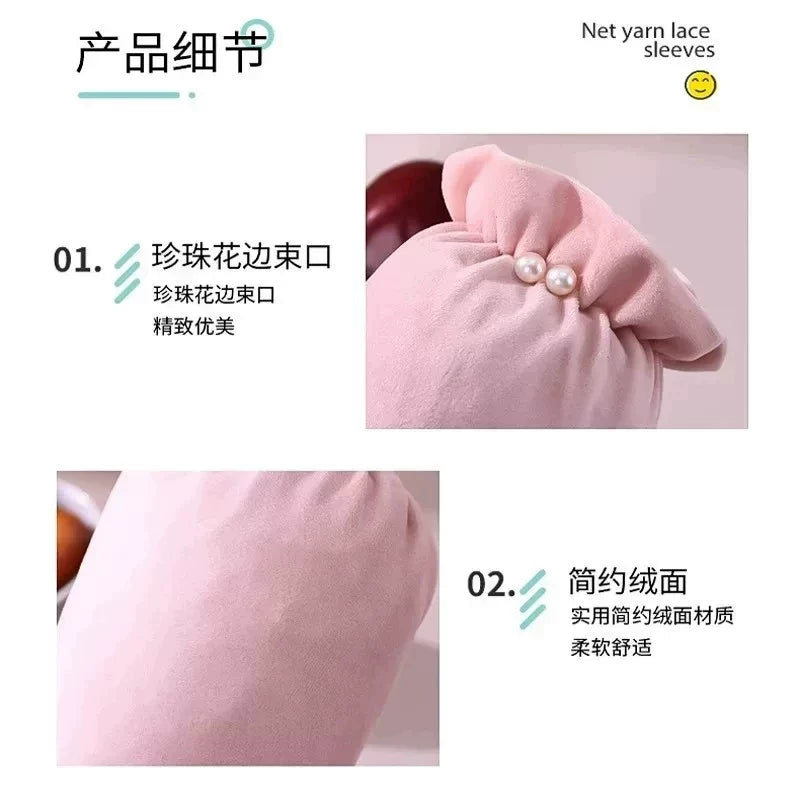Sleeve sleeves, student women's winter short adult sleeves, office sleeve protection, 2026 new down jacket, anti-dirt sleeves, cuffs, and cuffs
