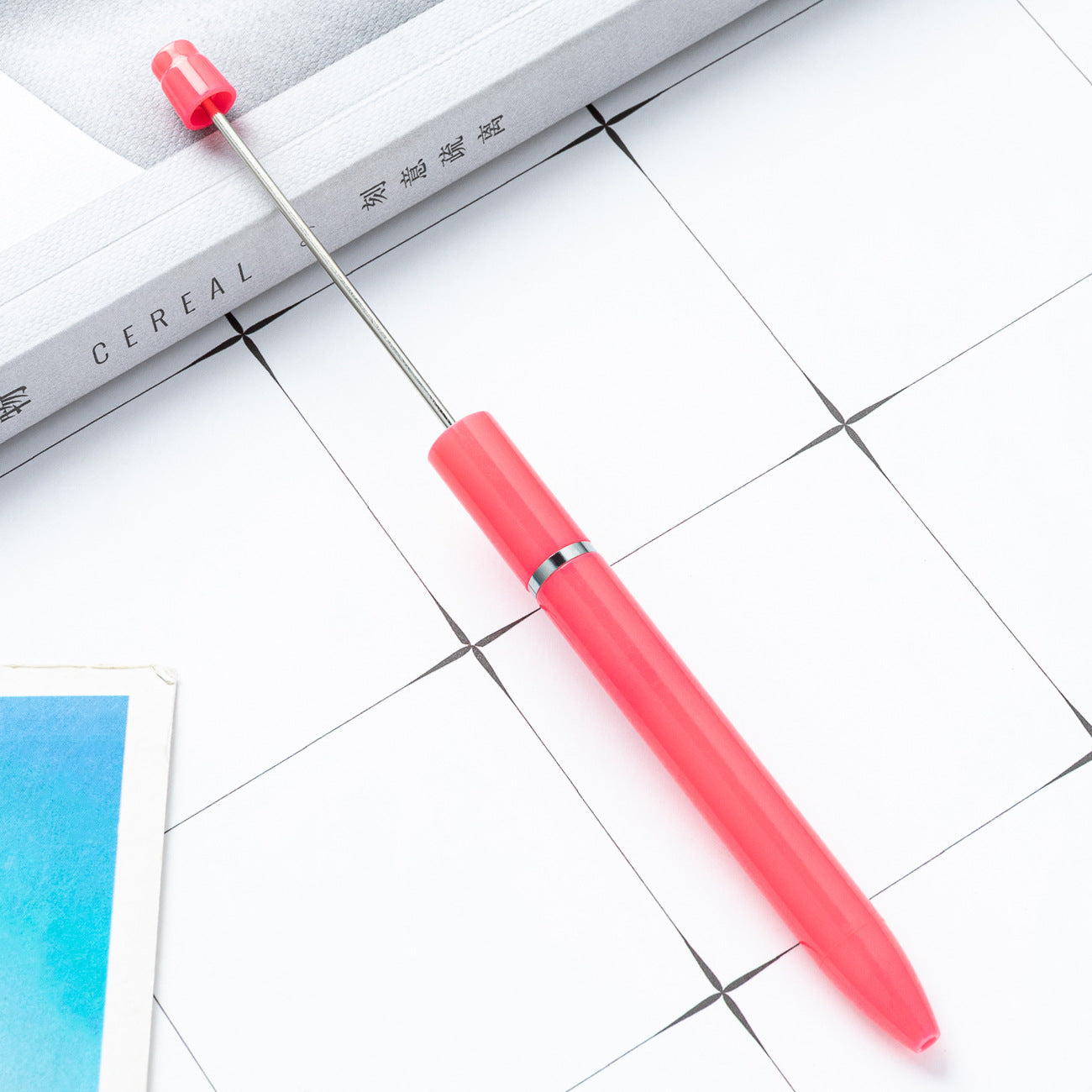 DIY Plastic Ballpoint Pen - Handmade Beaded Printable Personalized Pen Wholesale