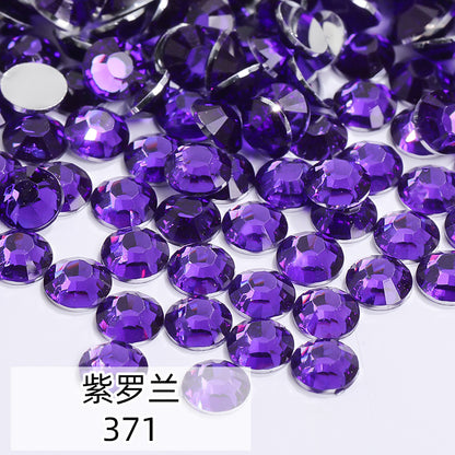Resin Flat Bottom Rhinestones - Super Flash Nail Art Wedding Dress Mobile Phone Case Accessories