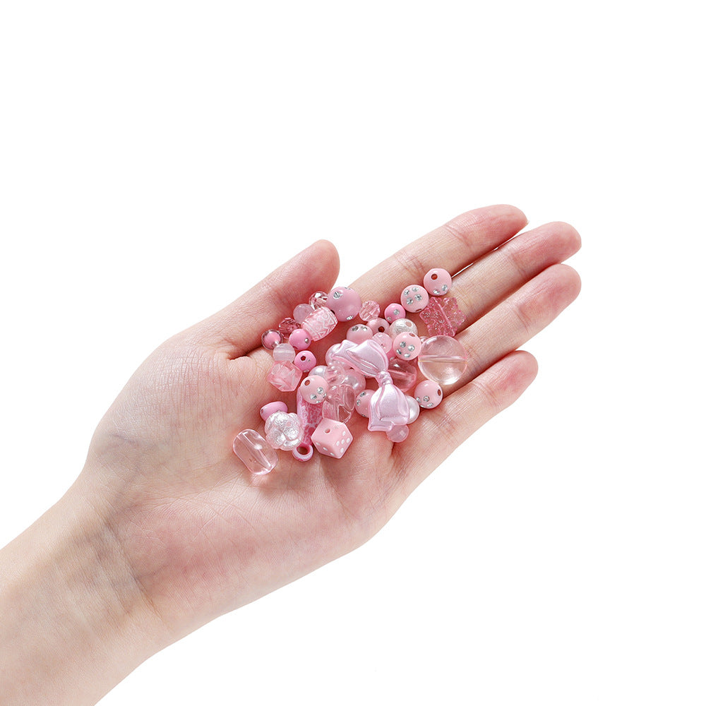 DIY Acrylic Mixed Beads 20g - Mobile Phone Chain Children's Jewelry Hair Accessories