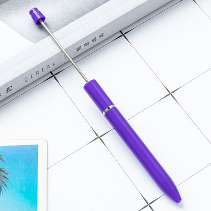 DIY Plastic Ballpoint Pen - Handmade Beaded Printable Personalized Pen Wholesale