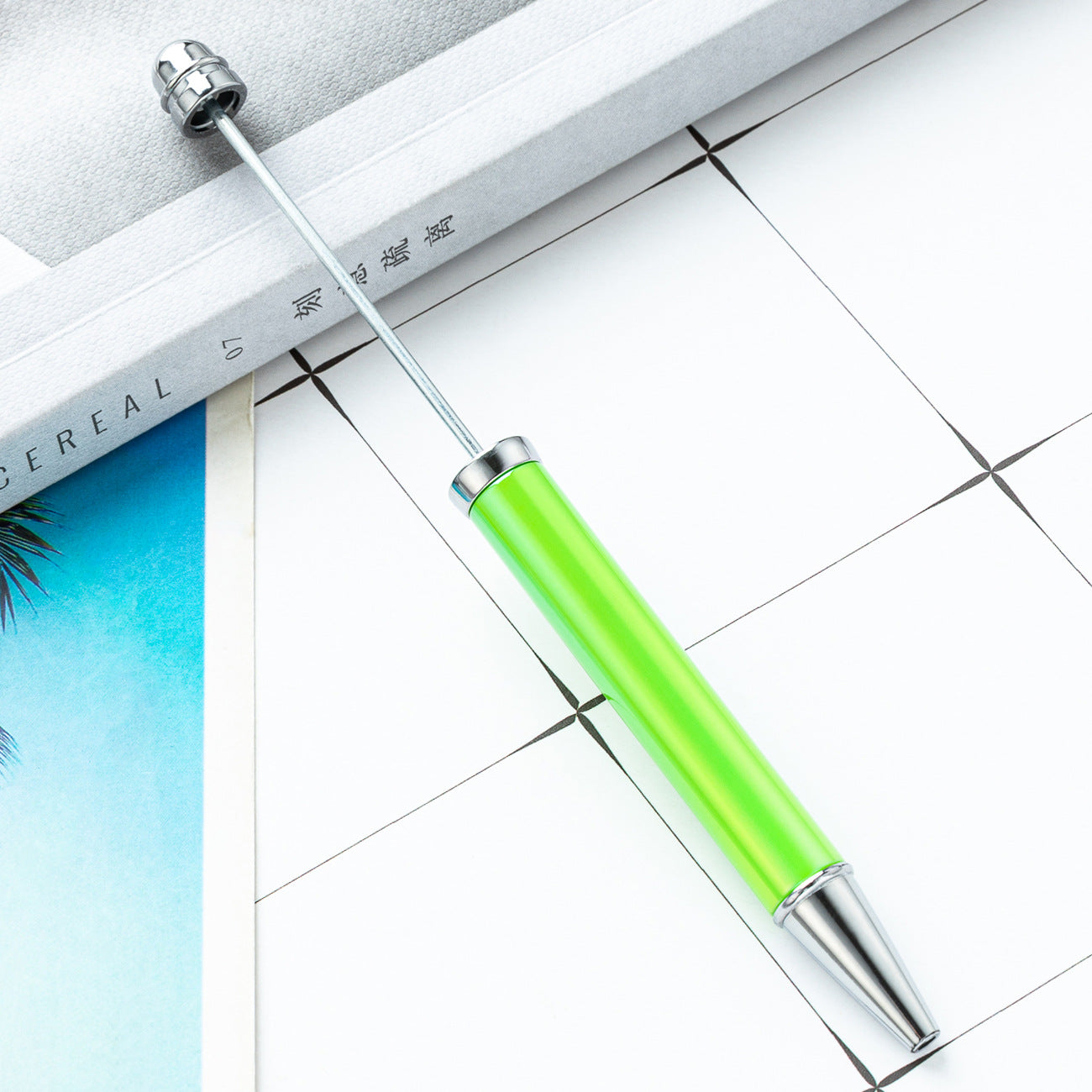 UV Gradient Ballpoint Pen - Creative Student DIY Plastic UV Electroplating Seven Color Pen