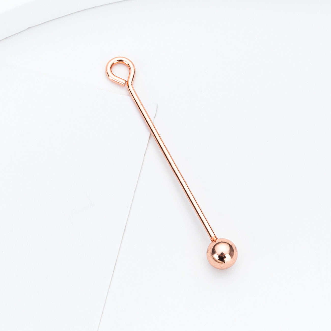 DIY beading poles can hang necklaces, pendants, earrings, jewelry, multicolor metal conical beading poles, spot wholesale