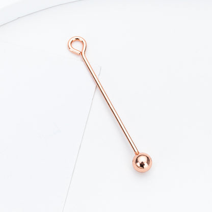 DIY beading poles can hang necklaces, pendants, earrings, jewelry, multicolor metal conical beading poles, spot wholesale