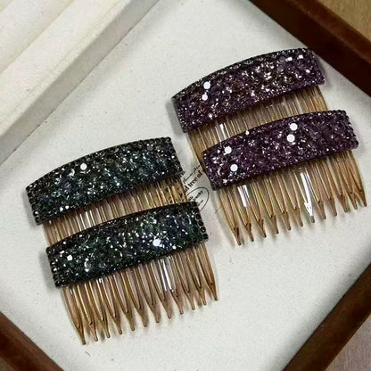 Elegant Diamond Inverted Comb for Women, High-End Rhinestone Hair Comb, Loose Hair Organizer, 2026 New Hair Accessory Hairpin