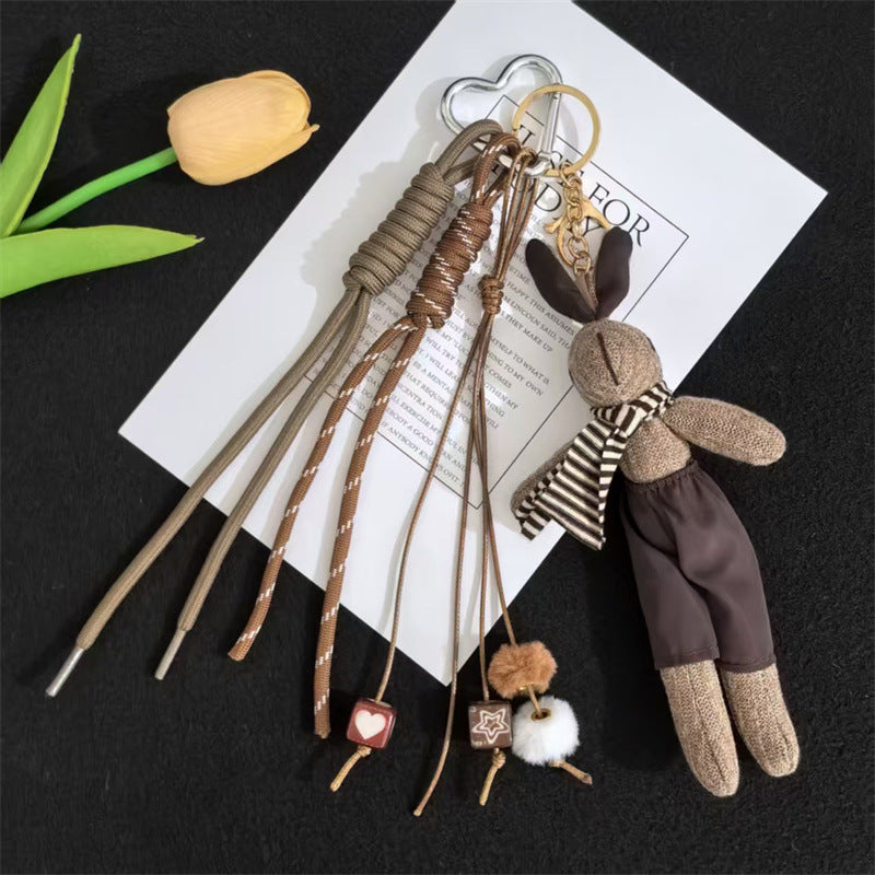 Bags Pants Pendants - Explosive  Houndstooth Scarfs Rabbit Dolls Clothing Plush Toys