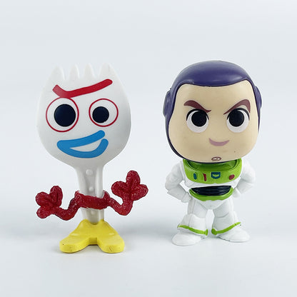 Toy Story figure Hubdy Bass Lightyear Three-Eyed Shepherd Girl anime figure cake decoration ornaments