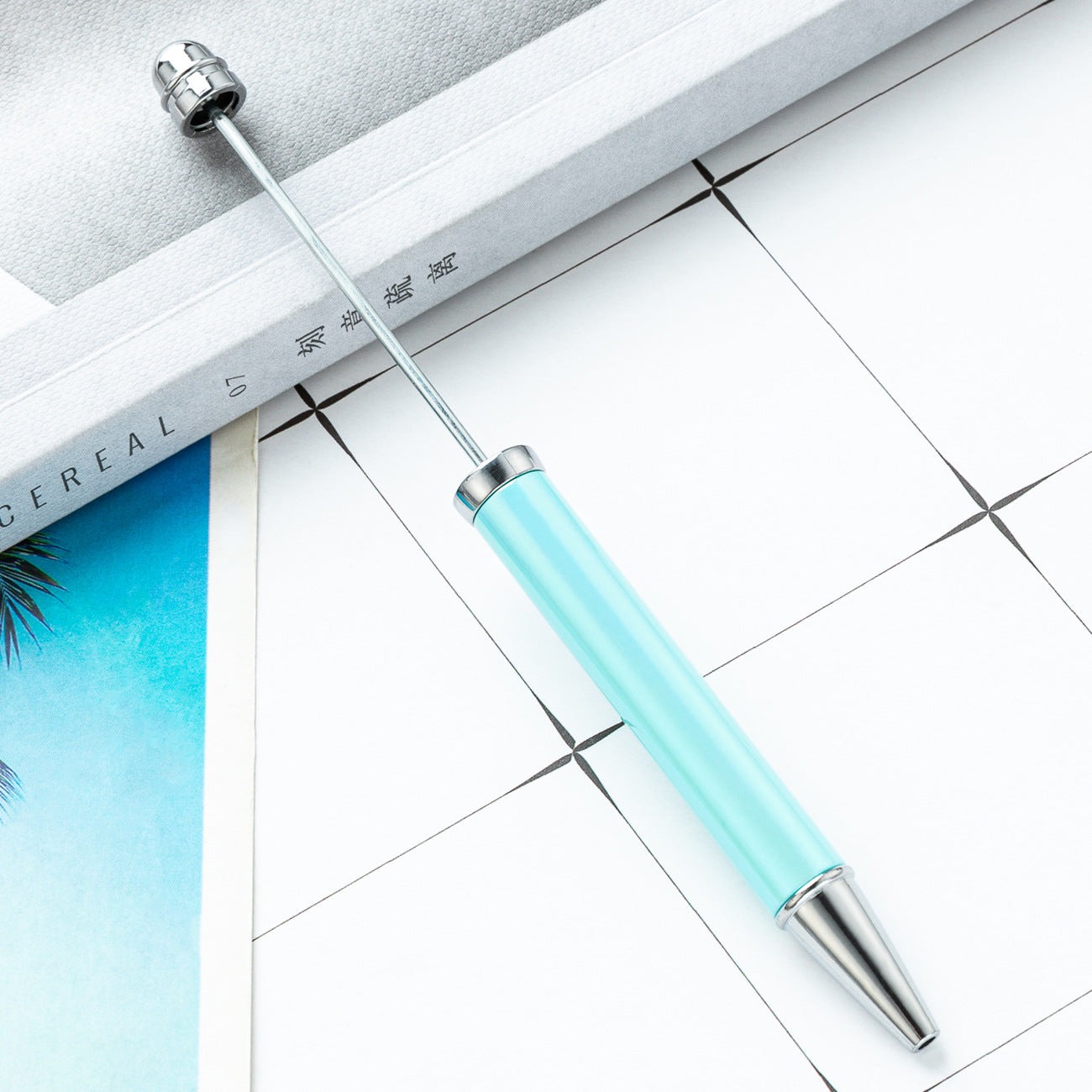 UV Gradient Ballpoint Pen - Creative Student DIY Plastic UV Electroplating Seven Color Pen