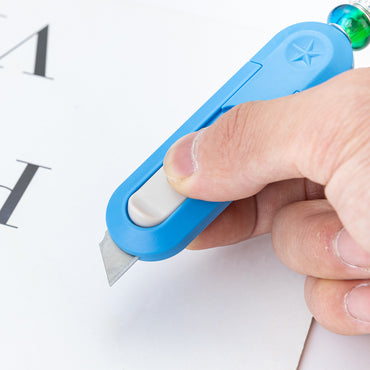 Creative DIY beaded cutter  convenient for unboxing artifact utility knife handmade paper cutting  wholesale