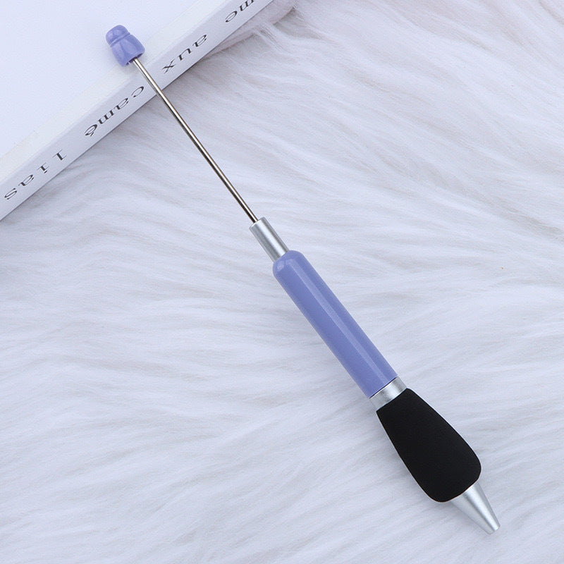 DIY press ballpoint pen creative glue spray sheath grip ballpoint pen ins macaron puzzle student stationery wholesale