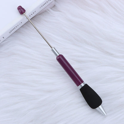 DIY press ballpoint pen creative glue spray sheath grip ballpoint pen ins macaron puzzle student stationery wholesale