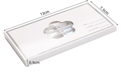 Double Hole Long Bar Flat Bottom Rhinestone - Hand-Stitched Scratch-Resistant AB Color Straight Strip Flat Buckle for Clothing Luggage