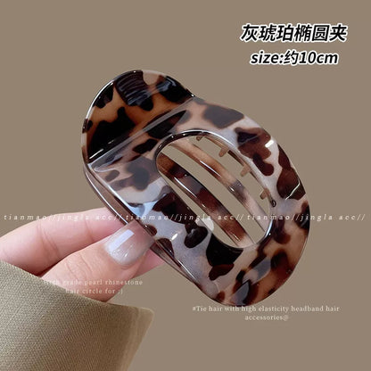 Driving and doing yoga without falling off, abalone scratch clips, hairpins, women's back of head clips, flat duckbill chucks, headdresses, shark clips