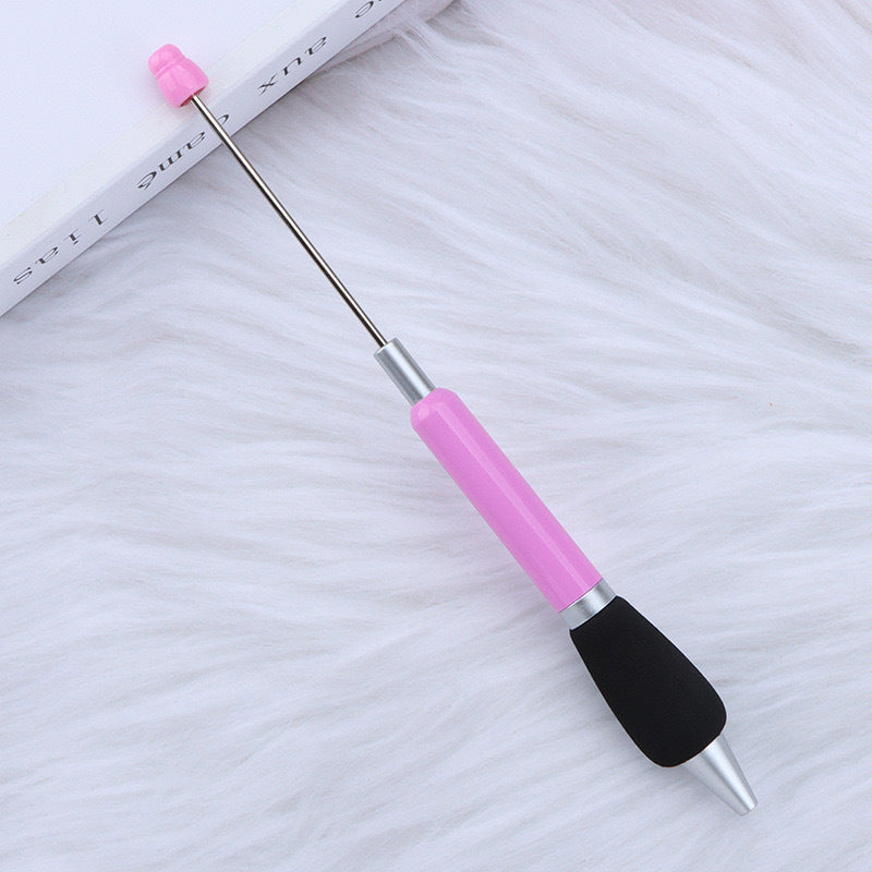 DIY press ballpoint pen creative glue spray sheath grip ballpoint pen ins macaron puzzle student stationery wholesale