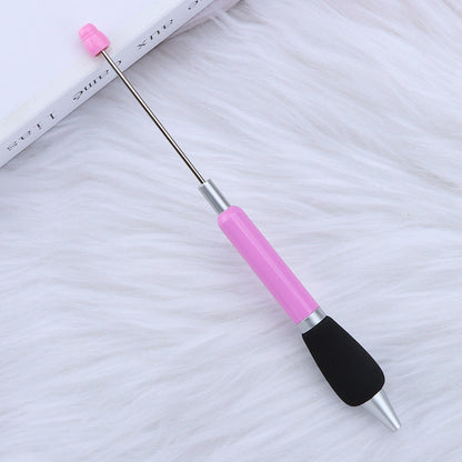 DIY press ballpoint pen creative glue spray sheath grip ballpoint pen ins macaron puzzle student stationery wholesale