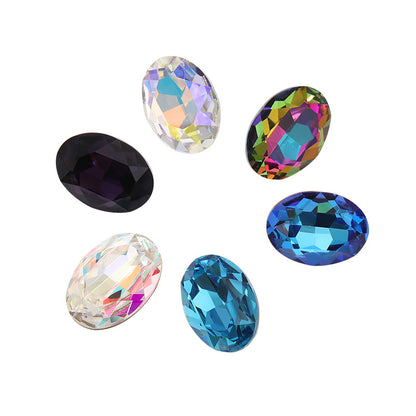 Direct supply of oval, pointed-bottom, special-shaped diamonds, phone cases, diamonds, shoes, bags, clothing, accessories, pointed sole oval diamonds