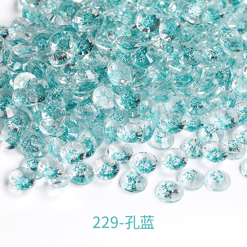Resin Diamond New Galaxy Series Nail Art Diamond Small Packaging, Nail Patch Diamond DIY Clothing Bag Accessories