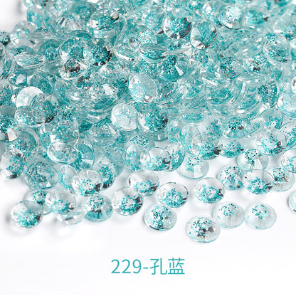 Resin Diamond New Galaxy Series Nail Art Diamond Small Packaging, Nail Patch Diamond DIY Clothing Bag Accessories