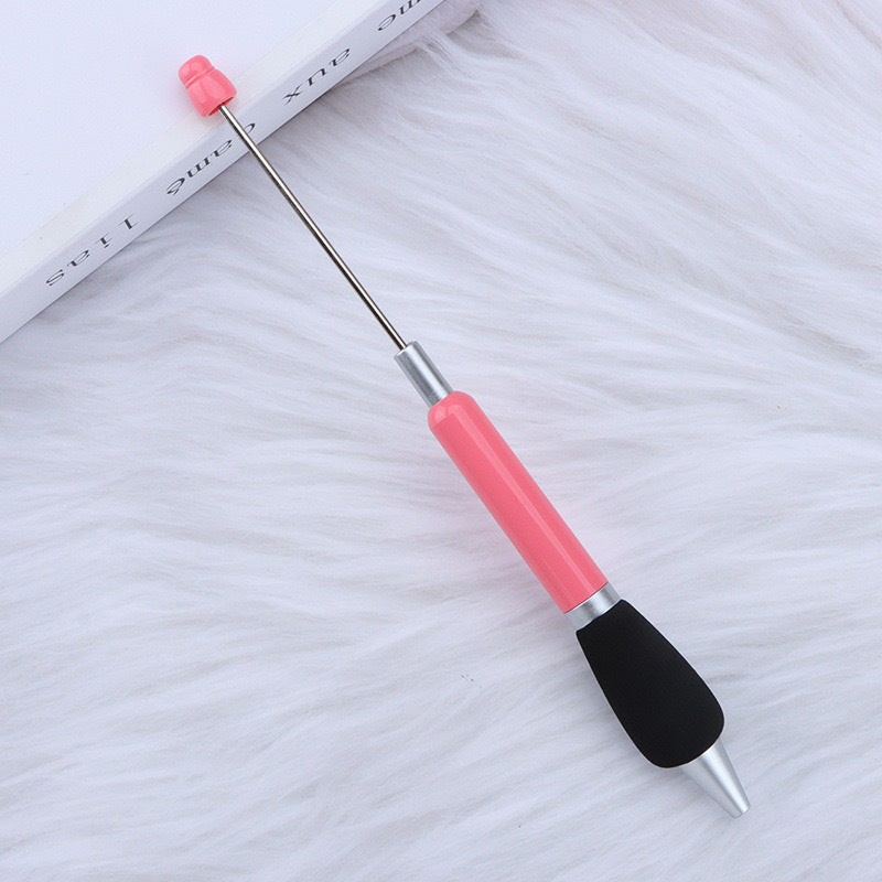 DIY press ballpoint pen creative glue spray sheath grip ballpoint pen ins macaron puzzle student stationery wholesale