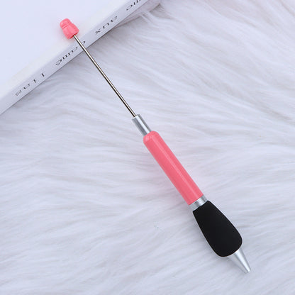 DIY press ballpoint pen creative glue spray sheath grip ballpoint pen ins macaron puzzle student stationery wholesale