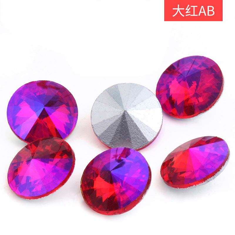 Rivoli Pointed Bottom Diamond Rhinestones - Crystal Phone Case Shoe Jewelry Luggage Clothing Accessories