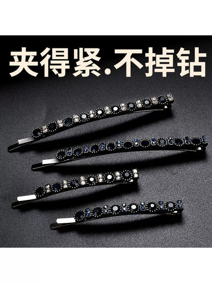 High-end elegant rhinestone hair clips for women, 2026 new BB clips, bang clips, broken hair clips, ultra-tight side hair clips
