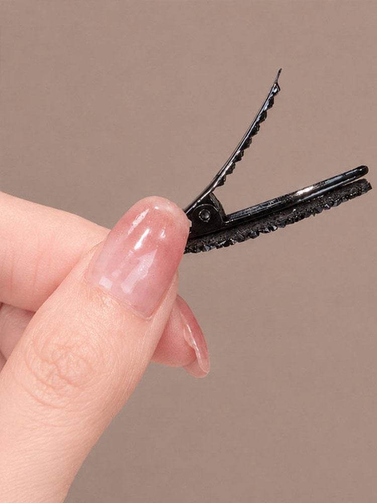 Small bangs clip shredded hairpin side forehead hairpin women's high-end new Korean mini flash diamond hairpin