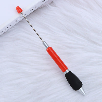 DIY press ballpoint pen creative glue spray sheath grip ballpoint pen ins macaron puzzle student stationery wholesale