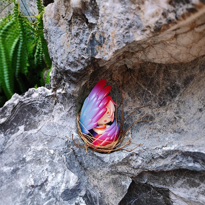 Bluey and friends play with toys and dolls articulating movable doll model ornaments