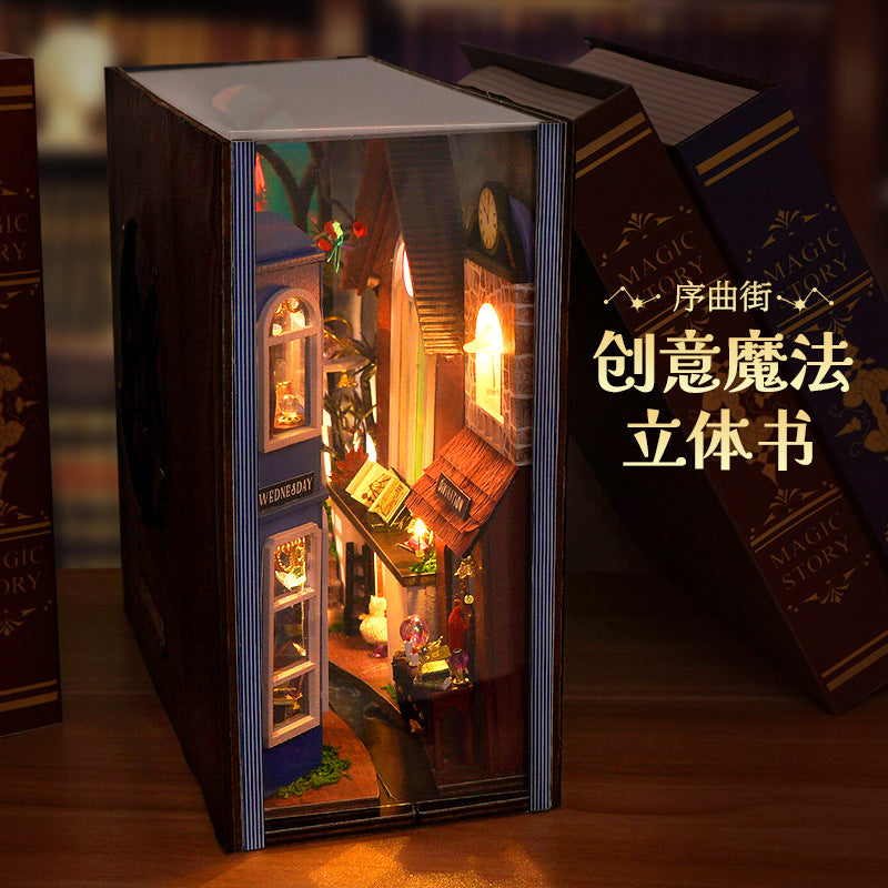 Tianyu DIY Cottage TC24 Overture Street Hand-assembled Magic Diorama Creative Birthday Gift Female