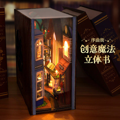 Tianyu DIY Cottage TC24 Overture Street Hand-assembled Magic Diorama Creative Birthday Gift Female