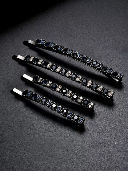 High-end elegant rhinestone hair clips for women, 2026 new BB clips, bang clips, broken hair clips, ultra-tight side hair clips