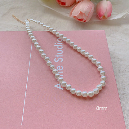 Korean INS style double-layer pearl starry sky necklace for women, sophisticated light luxury necklace, accessory choker collarbone chain