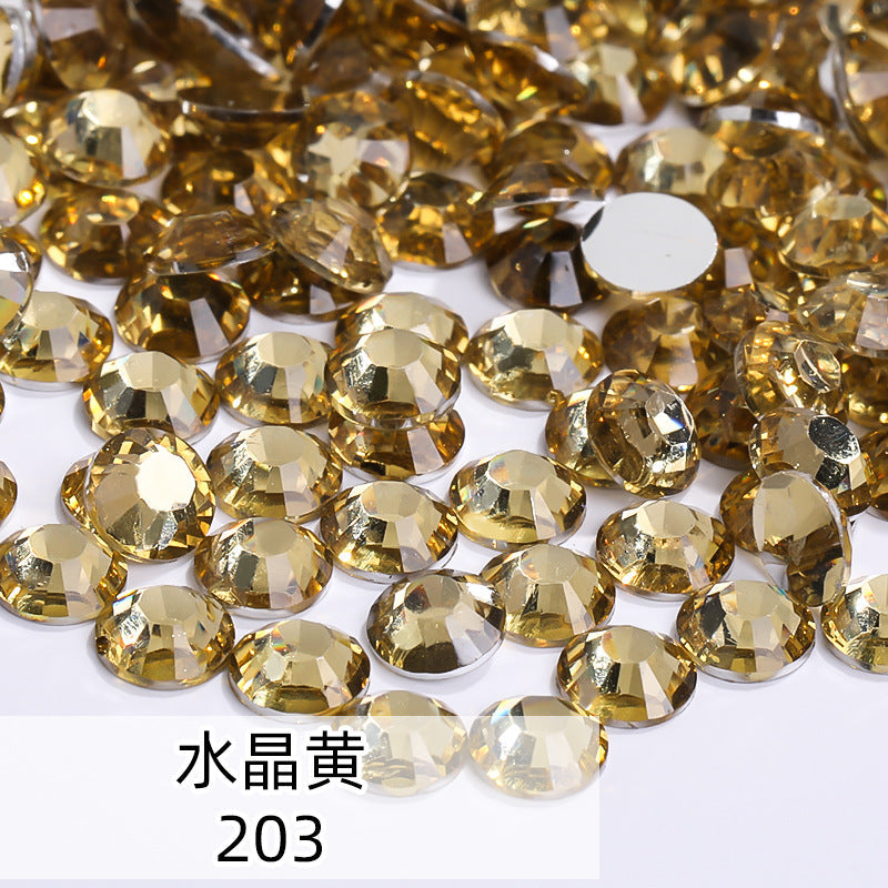 Resin Flat Bottom Rhinestones - Super Flash Nail Art Wedding Dress Mobile Phone Case Accessories