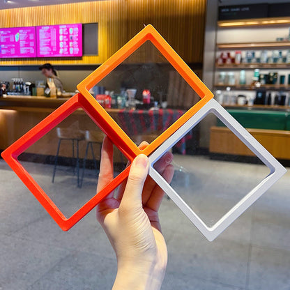 Jewelry PE suspension box, transparent bracelet box, display rack, dustproof storage box, temple Buddha bead box, film packaging box