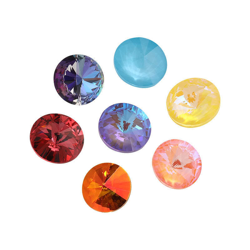 K9 High-End Rhinestone, Satellite, Special-Shaped High-Top Diamond, Wedding Dress, Dress, Crystal Jewelry, Nail Art, Diamond Material, Pointed Bottom Rhinestone