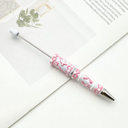 DIY cream hand-painted ballpoint pen hand-painted oil ballpoint pen macaron cream spinning cute pen spot wholesale